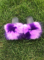 Faux Fur Slides – Plush Luxury Slip-On Slippers
